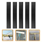 5pcs Squeegee Replacement Rubber Professional Window Squeegee Refill Rubber