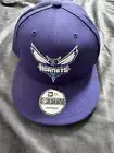 Mitchell Ness NBA Charlotte Hornets Logo Snapback Hat Adjustable