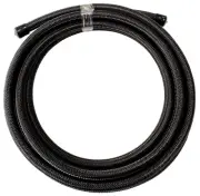 Aeroflow SS Teflon Braided Hose -10AN 30M Black Stainless AF200-10-30MBLK