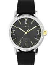 Timex Marlin Automatic 40mm Leather Strap Watch TW2W33900