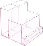 Minkissy Nail Drill Bit Holder Organizer Acrylic Display Rack Holder Nail Bit Stand Container Case Stand Displayer Organizer Manicure Tools