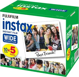 現貨 FUJIFILM 富士 馬上看寬幅底片(白邊) INSTAX 210 WIDE300 大張 拍立得 底片 widelink【全館滿額再折】【APP下單再享9%點數】