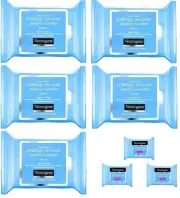 Neutrogena Makeup Remover Cleansing Towelettes, Daily Face Wipes to Remove Dirt,