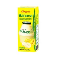 在飛比找樂天市場購物網優惠-免運 韓味不二 韓國Binggrae香蕉牛奶 200ml x