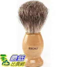 [美國直購] Escali 刮鬍刷 100% Pure Badger Shaving Brush (merkur刮鬍刀可參考)