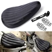 Motorcycle 3" Spring Solo Seat Pad Bracket for Harley Chopper Bobber Custom