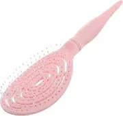 KAILIKETIY Fluffy Bangs Shaping Comb Ergonomic Hollow Design for Effortless Volume and Style Lightweight Hair Styling Tool for Women Gentle Hair for Curly Straight Styles