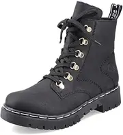[Rieker] Y2422 Women's Lace-Up Ankle Boots