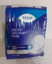 Tena ProSkin 3XL Incontinence Pads, Overnight Absorbency, 24ct