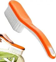 [Generic] Shoe Brush - Soft Shoe Brush,Ergonomic Grip Professional Easy Hold Stain Remover with Soft Bristle for Laundry Bathroom Scrubbing Sneaker Stains