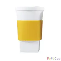 在飛比找PChome商店街優惠-【FOFOCUP】台灣製造創意可摺疊16oz折折杯(黃色)