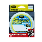 Duel shock leader TB fluorocarbon 25m 30: 100lb natural clear H3499 F/S w/Track#
