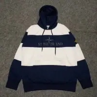 在飛比找蝦皮購物優惠-Putih Hoodie STONE ISLAND 藍白