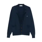 [Vivienne Westwood] Vivienne Westwood Patch-pocket Cardigan S BLUE