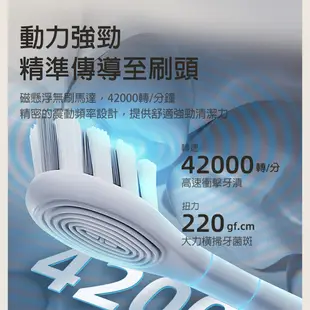 【Oclean】X Pro Elite旗艦超靜音版APP觸控智能音波電動牙刷-霜岩灰