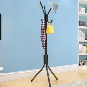 Coat Hat Clothing Garment Floor Stand Rack Metal Tree Hanger Holder Organizer Black