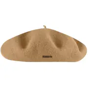 Kangol Anglobasque French Beret 100% Wool British Party Hat - Camel