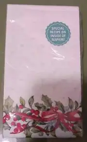 24 Count 2-Ply Napkins The Pioneer Woman Mistletoe Special Recipe