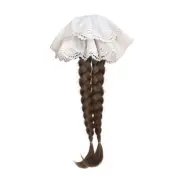 Lace Twist Braid Wig Ballet Style Ponytail Boxing Braided Hair Bands Daily