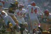 Football Super Bowl I Green Bay Packers Herb Adderley In Action 1967 OLD PHOTO