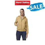 SALE Hard Yakka Womens Bomber Stylish Comfy Zip Pocket Fleece Jacket Y08422