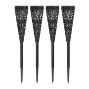 4pcs/8pcs Solar Lights Outdoor Decorative Conical Garden Landscape Lighting