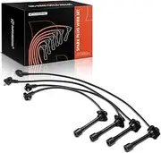 A-Premium 4PCS Spark Plug Wires Compatible with Toyota Corolla 1992-1997, Celica 1994-1997, Paseo 1992-1994 & Geo Prizm 1993-1997, 1.5L 1.6L 1.8L 2.2L
