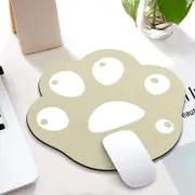 3 Piece Cute Cartoon Cat Claw Mouse Pad Set 280 X 250 X 3Mm Creamy White Mouse Pads & Wrist Rests