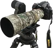 Rolanpro Waterproof Lens Cover Camouflage Rain Cover for Nikon AF-S500mm F5.6E PF ED VR Lens Protective Case Guns Clothing-#27 Jungle Waterproof
