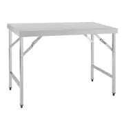 Vogue Stainless Steel Folding Table - CB905