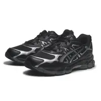 在飛比找PChome24h購物優惠-ASICS 慢跑鞋 GEL-NYC 黑銀 復古 運動鞋 男 