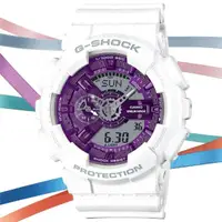 在飛比找momo購物網優惠-【CASIO 卡西歐】G-SHOCK 冬季光彩 繽紛色彩雙顯