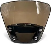 Motorcycle Mudguard Fit for Husqvarna 250 Svartpilen 401 Vitpilen 401 2022 Motorcycle Cowl Windshield Cowls Set(Brown)