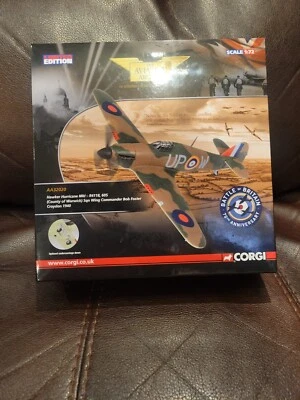 Corgi The Aviation Archive Hawker Hurrican MKL-R4118 605 Diecast LIMITED EDITION
