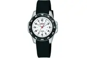 Lorus RRX53HX9 White Dial Black Silicone Unisex Watch