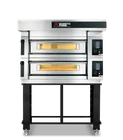 Moretti Forni serieS Double Deck Bakery Oven on Stand - 12 x 60x40cm Tray - C...