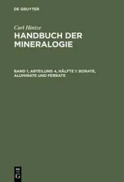 Borate, Aluminate Und Ferrate: Phosphate, Arseniate, Antimoniate, Vanadate, Niob