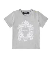 [Versace Kids] Versace Kids Baby Medusa cotton jersey T-shirt M 12 grey