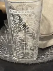 VTG 1950’s/60s MR. BARTENDER COCKTAIL SHAKER GLASS