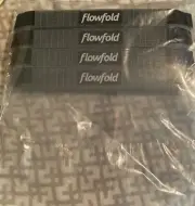 4-Pack Flowfold Face Shield Masks - Protective Face Shields Full Face Clear in