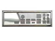 NEW I/O Shield For X470 Master SLI & X470 Gaming K4 Motherboard Backplate