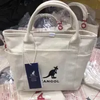 在飛比找蝦皮購物優惠-【熱銷實拍】韓國KAN-GOL 包包 帆布包 手提袋 側背包