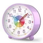 Alarm Clock for Kids Educational Clock Desk Table Clock with Night ... Brand New