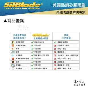 SilBlade Audi a4 1.8 矽膠撥水雨刷 26 18 兩入 免運 贈雨刷精 美國 08-16年 哈家人