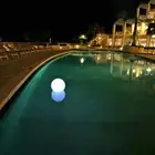 Swim Central Chill Lite Floating Swimming Pool Choose-A-Color Round Bubble Light