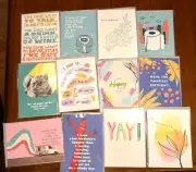 American Greetings Card Lot 12 Birthday, Celebration, Support, Sympathy NEW AG2