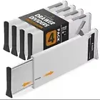 Deep Drawer Divider 6 Inches High Expands From 13.522 Inch Adjustable Tall Divid