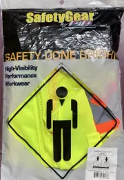 PIP Safety Gear High Visibility Vest 302-MVG Yellow ANSI 107-2010