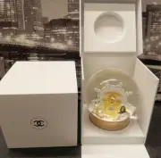 CHANEL Snow Globe 2024 Christmas Limited Edition size4.7 x 1.2 inches with box