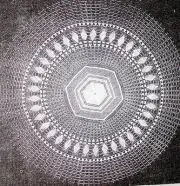 1175 Antique Vintage TABLECLOTH Diagram Pattern to Crochet (Reproduction) 52"